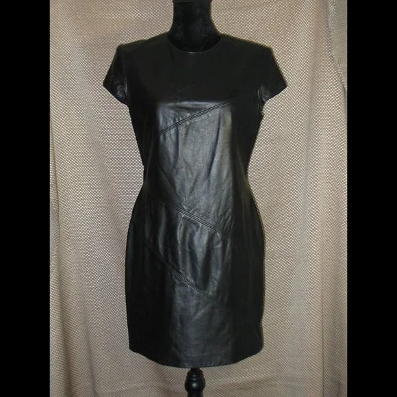 chinese dress ladies Prada Lace Up Leather Halter Dress